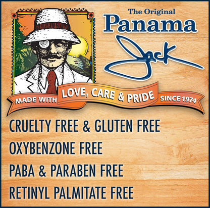 Panama Jack Sunscreen Lip Balm - SPF 45, Flavor Pack, Broad Spectrum UVA-UVB Sunscreen Protection, Prevents & Soothes Dry