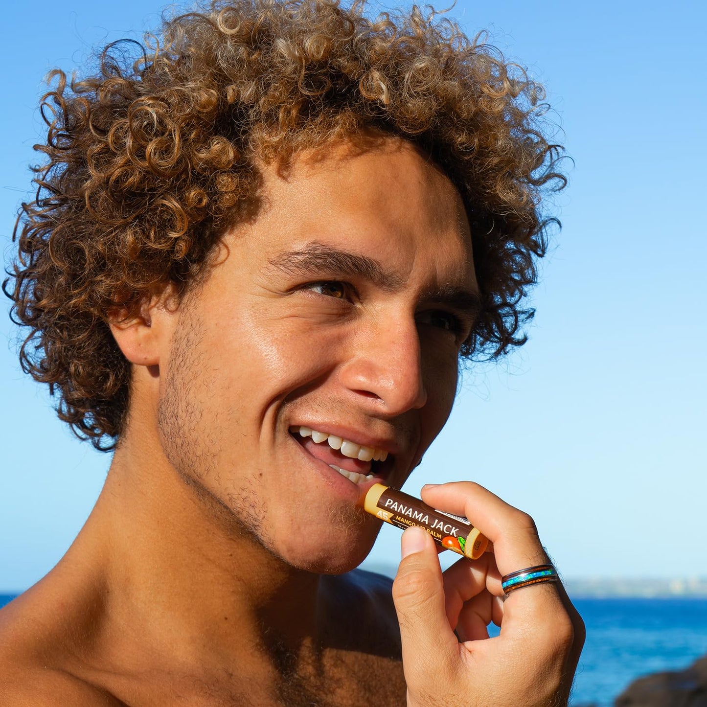 Panama Jack Sunscreen Lip Balm - SPF 45, Flavor Pack, Broad Spectrum UVA-UVB Sunscreen Protection, Prevents & Soothes Dry