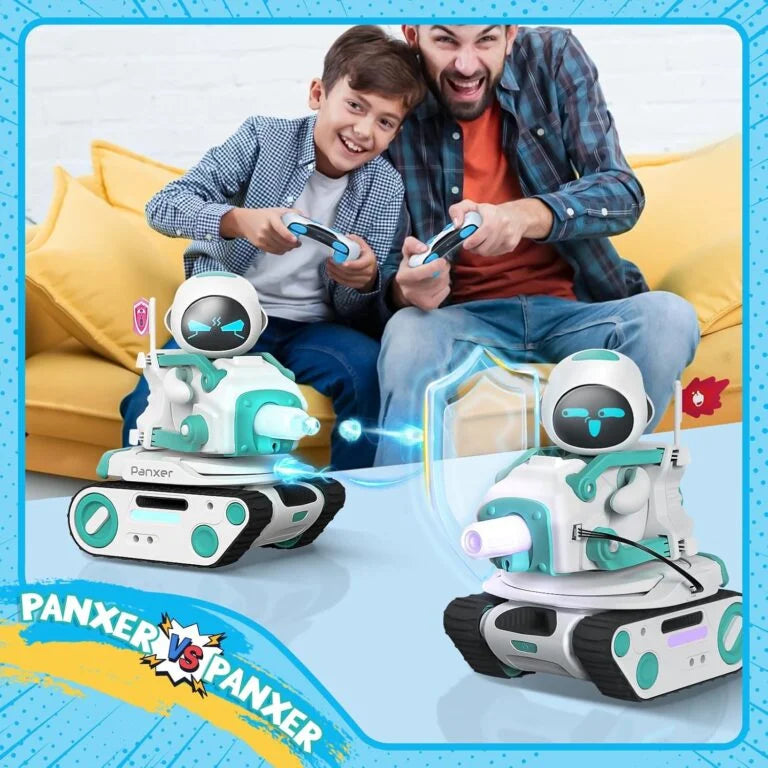 Panxer – RC Battle Tank Compatible with Eilik Robots Blue/Pink/DQ/Sliver