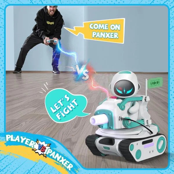 Panxer – RC Battle Tank Compatible with Eilik Robots Blue/Pink/DQ/Sliver