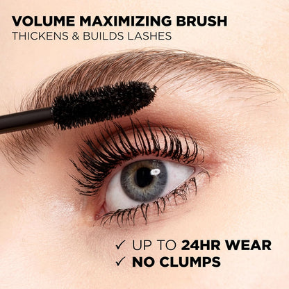 L'Oréal Paris Voluminous Original Mascara, Black, 0.28 fl. oz.