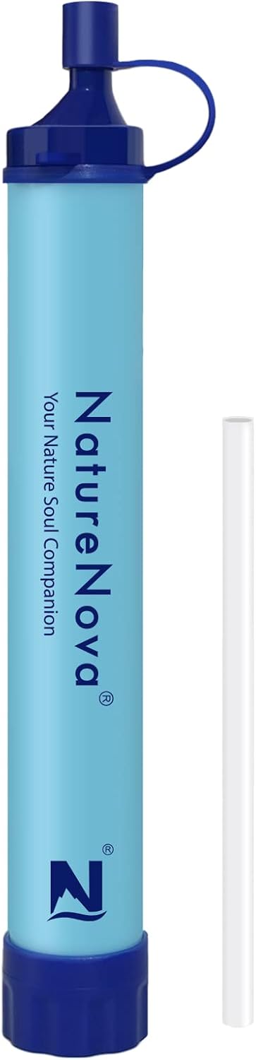 Personal Water Filter Straw Outdoor Portable Filtration Emergency Survival Gear Water Solutions Tactical Gear  (Pack of 1)