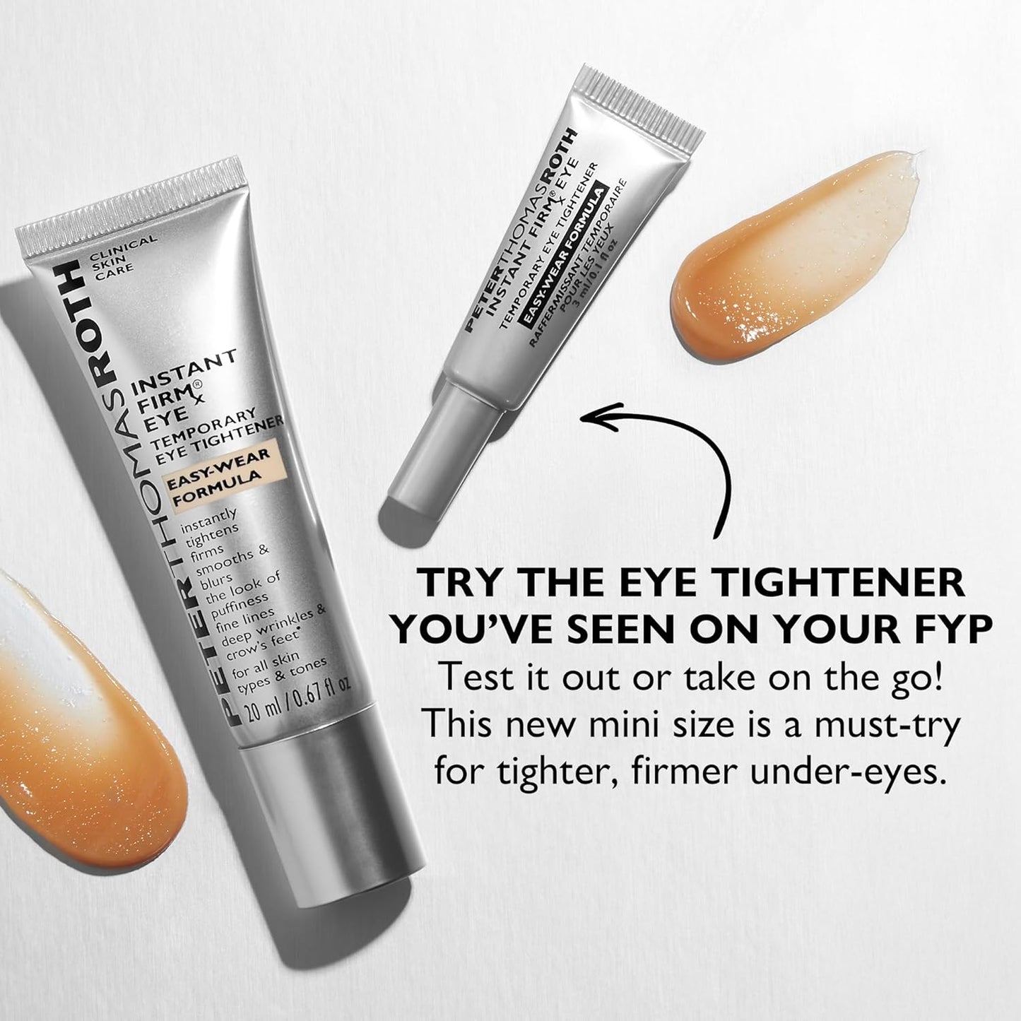 Peter Thomas Roth | Trial-Size Instant FIRMx® Eye Temporary Eye Tightener Easy-Wear Formula