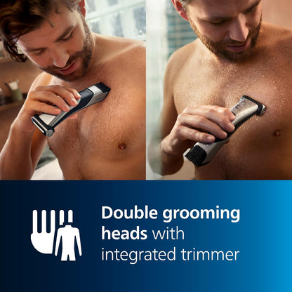 Philips Norelco Bodygroom 7000 Series, Showerproof Groin and Body Trimmer for Men..
