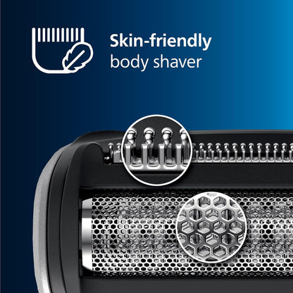 Philips Norelco Bodygroom 7000 Series, Showerproof Groin and Body Trimmer for Men..