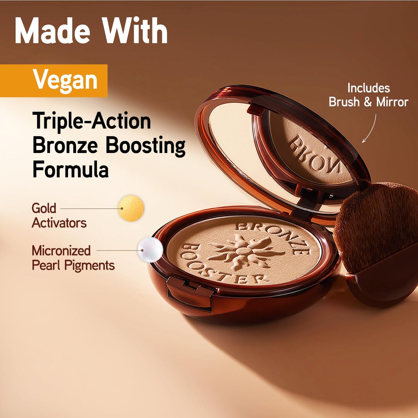 Physicians Formula Bronze Booster Pressed Contour Bronzer - Glow Activator Vitamin Infused Technology..