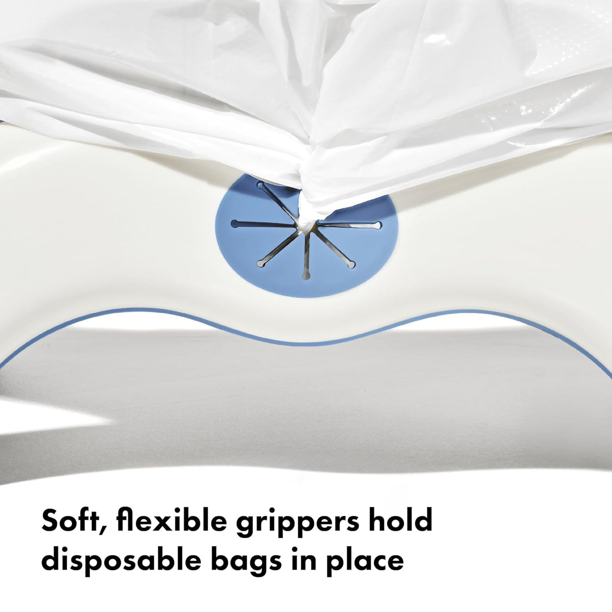 OXO Tot 2-in-1 Go Portable Potty with Travel Bag, Travel Potty Seat for Toddler