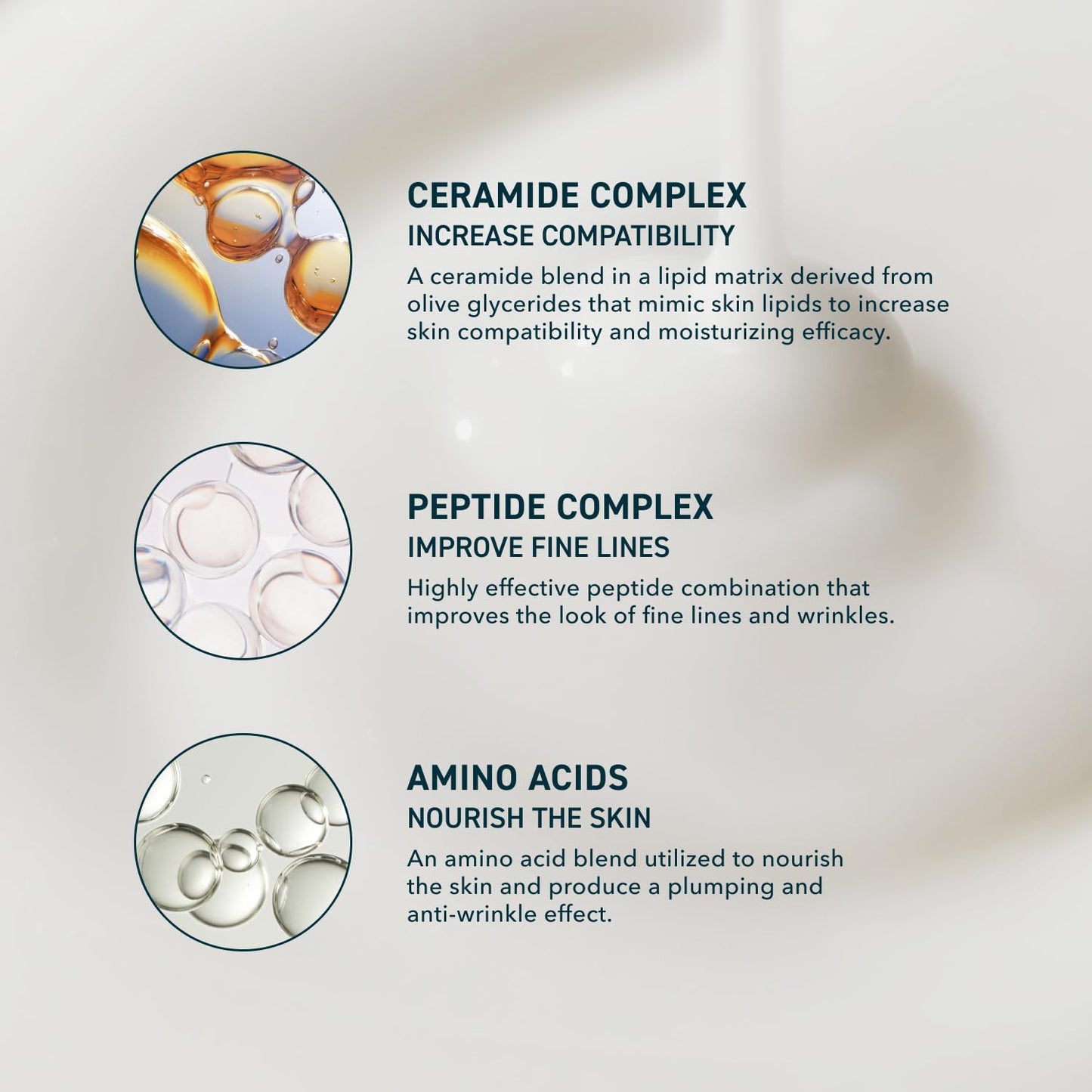 Prequel Skin Half and Half Fluid Moisturizer Face Cream. Lightweight Ceramide Peptide Lotion for All Skin Types..