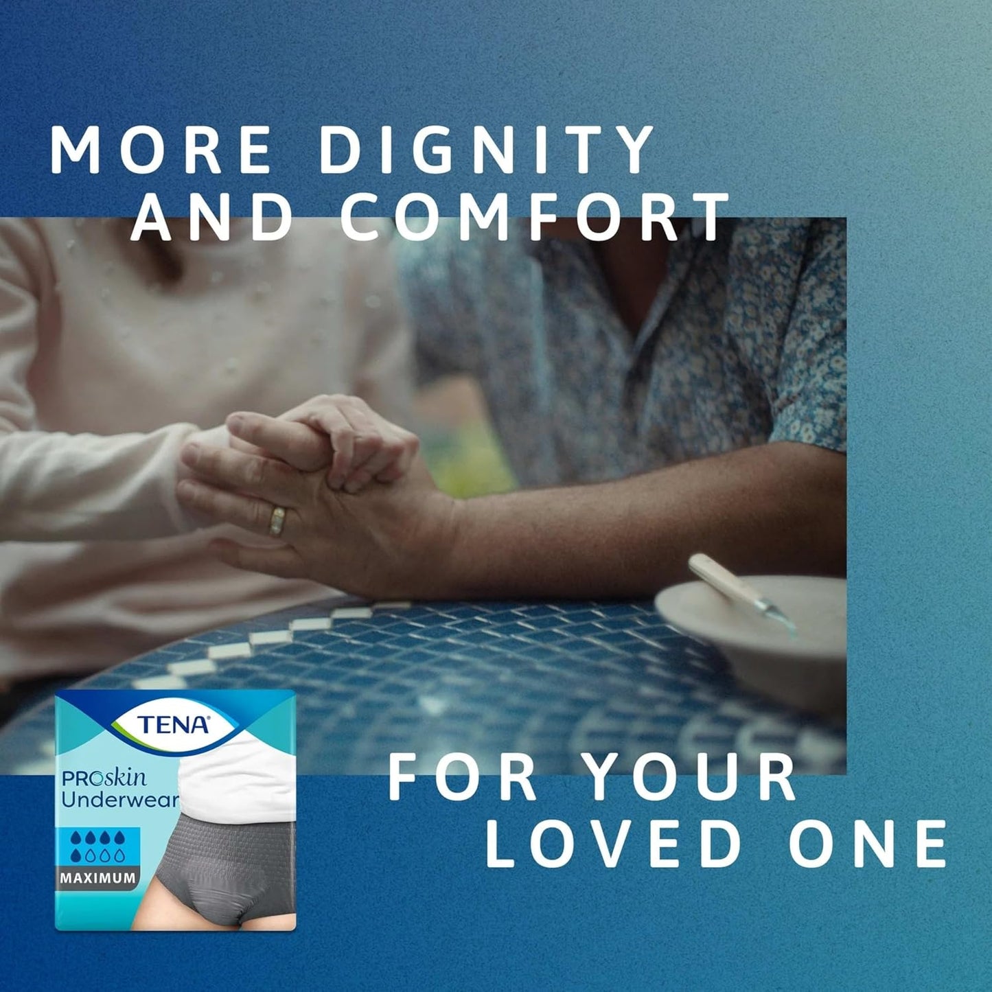 Tena ProSkin Medium Gray Adult Male Moderate Absorbency Protective, 80 ct