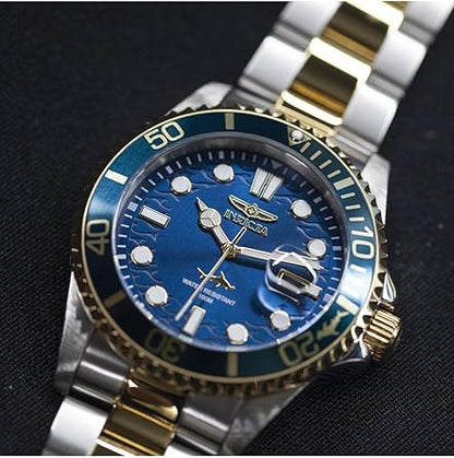 Men's Pro Diver Quartz Watch (Gold-Silver)
