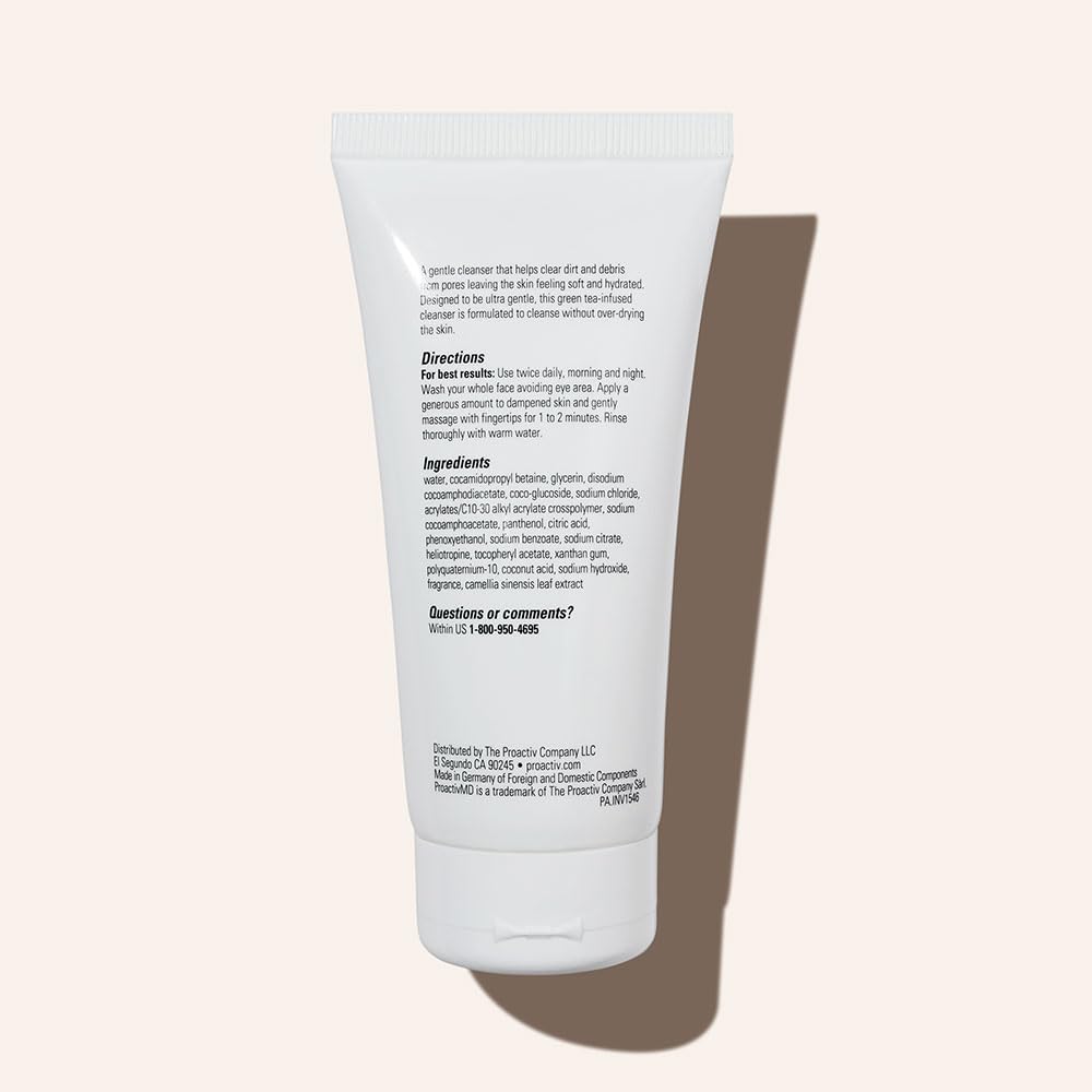 ProactivMD Ultra Gentle Face Cleanser - Daily Face Wash for Sensitive Skin - 6 oz..