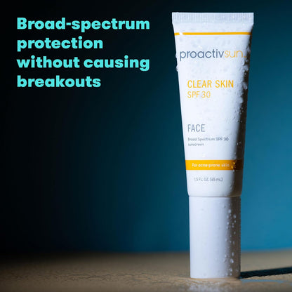 Proactiv Summer Skin Duo - Clear Skin SPF 30 & Post Blemish 10% Vitamin C Serum, Brighten & Protect