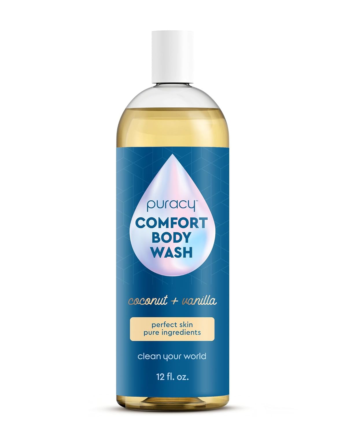 Puracy Body Wash - Natural Body Wash for Women, Men, Kids - Pure Plant Ingredients, Moisturizing Shower Gel, Body Soap for Dry Sensitive Skin..