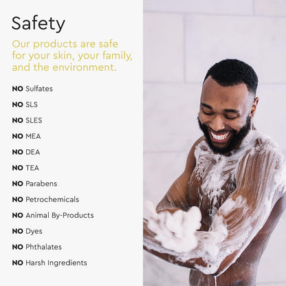 Puracy Body Wash - Natural Body Wash for Women, Men, Kids - Pure Plant Ingredients, Moisturizing Shower Gel, Body Soap for Dry Sensitive Skin..