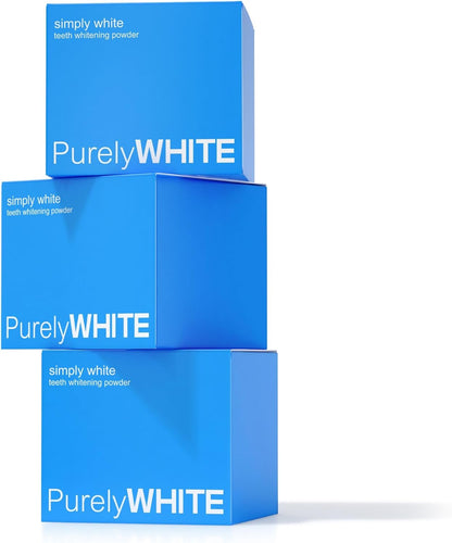 PurelyWHITE DELUXE, Whitening Powder - Removes Stains, No Sensitivity - Enamel-Safe Toothpaste Whitening Powder for Coffee..