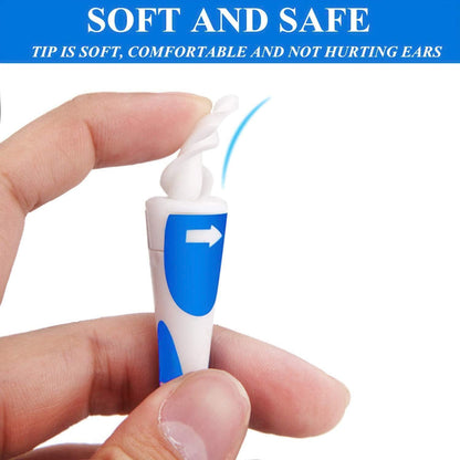 QGrips Earwax Removal-Spiral Ear Wax Removal Tool, Reusable Earwax Removal Kit Safe Ear Cleaner..