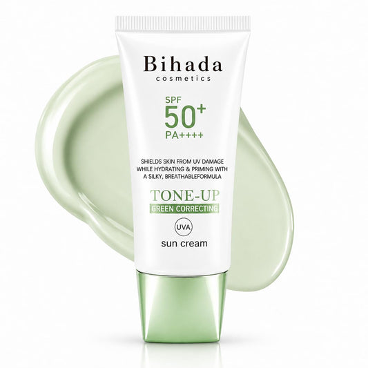 Green Tone-Up Color Correcting Primer SPF 50+ PA++++, Face Primer for Visible Redness | Green Correcting