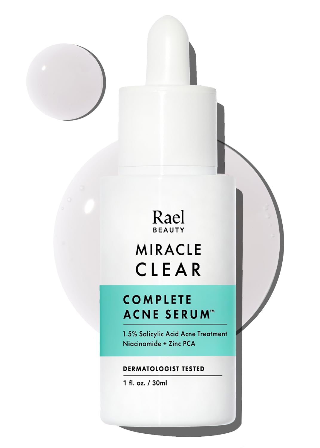 Rael Serum for Face – Miracle Clear Serum, Korean Skin Care (1 fl oz)