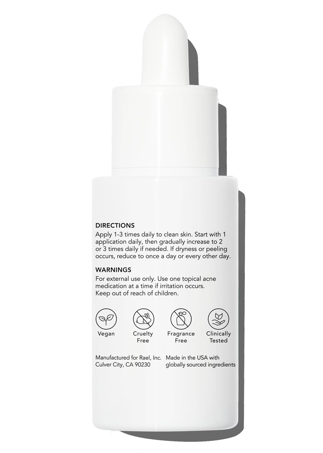 Rael Serum for Face – Miracle Clear Serum, Korean Skin Care (1 fl oz)