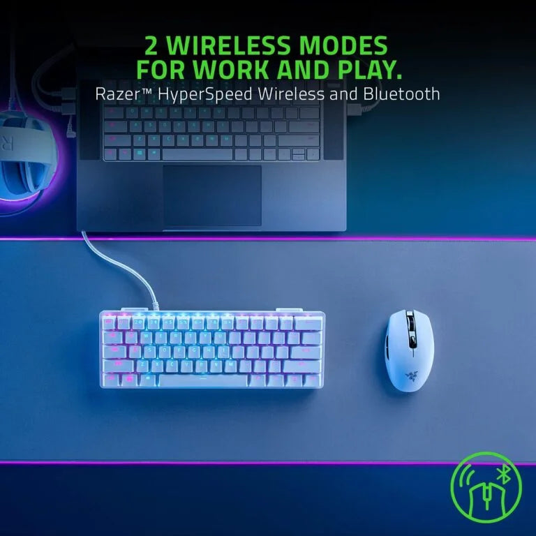 Razer Orochi V2 Mobile Wireless Gaming Mouse: Ultra Lightweight – 2 Wireless Modes
