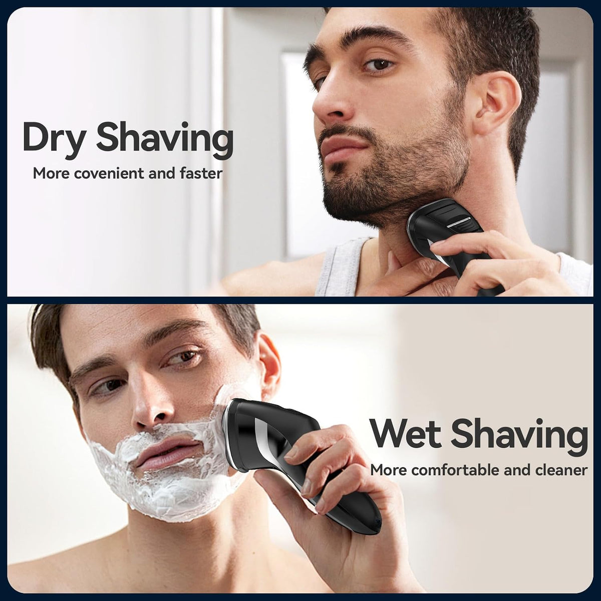 MAX-T Electric Razor for Men, 4D Rotary Shaver Razor for Men