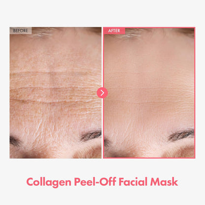TOSOWOONG Real Collagen Fit, Hydrolyzed Collagen Wrapping Mask, Self Care, Korean Skin Care, 50ml, 1.69 fl. oz.