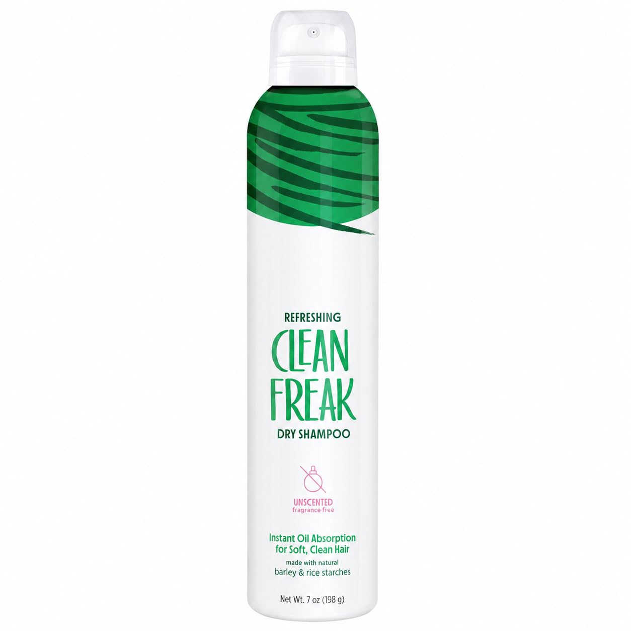 ~ᴺᵒᵗ ʸᵒᵘʳ * ᴹᵒᵗʰᵉʳ'ˢ~ Clean Freak Refreshing Dry Shampoo, Unscented, 7oz | Instant Oil Absorption, Fragrance Free..