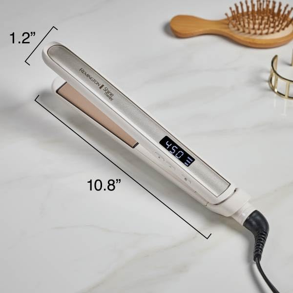 Remington Shine Therapy 1 inch Hair Straightener Iron, Flat Iron Infused with Argan Oil & Keratin...