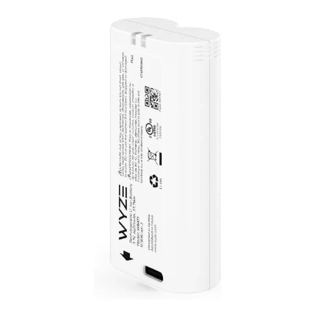 WYZE Removable Battery Pack Battery Cam Pro and Duo Cam Doorbell – 2nd Gen