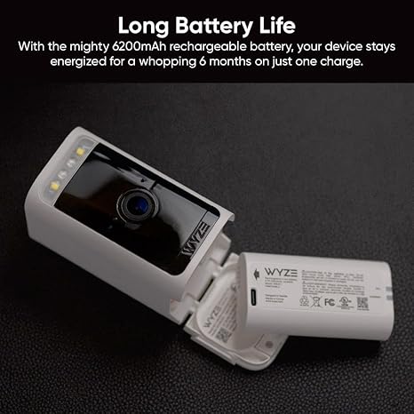 WYZE Removable Battery Pack Battery Cam Pro and Duo Cam Doorbell – 2nd Gen