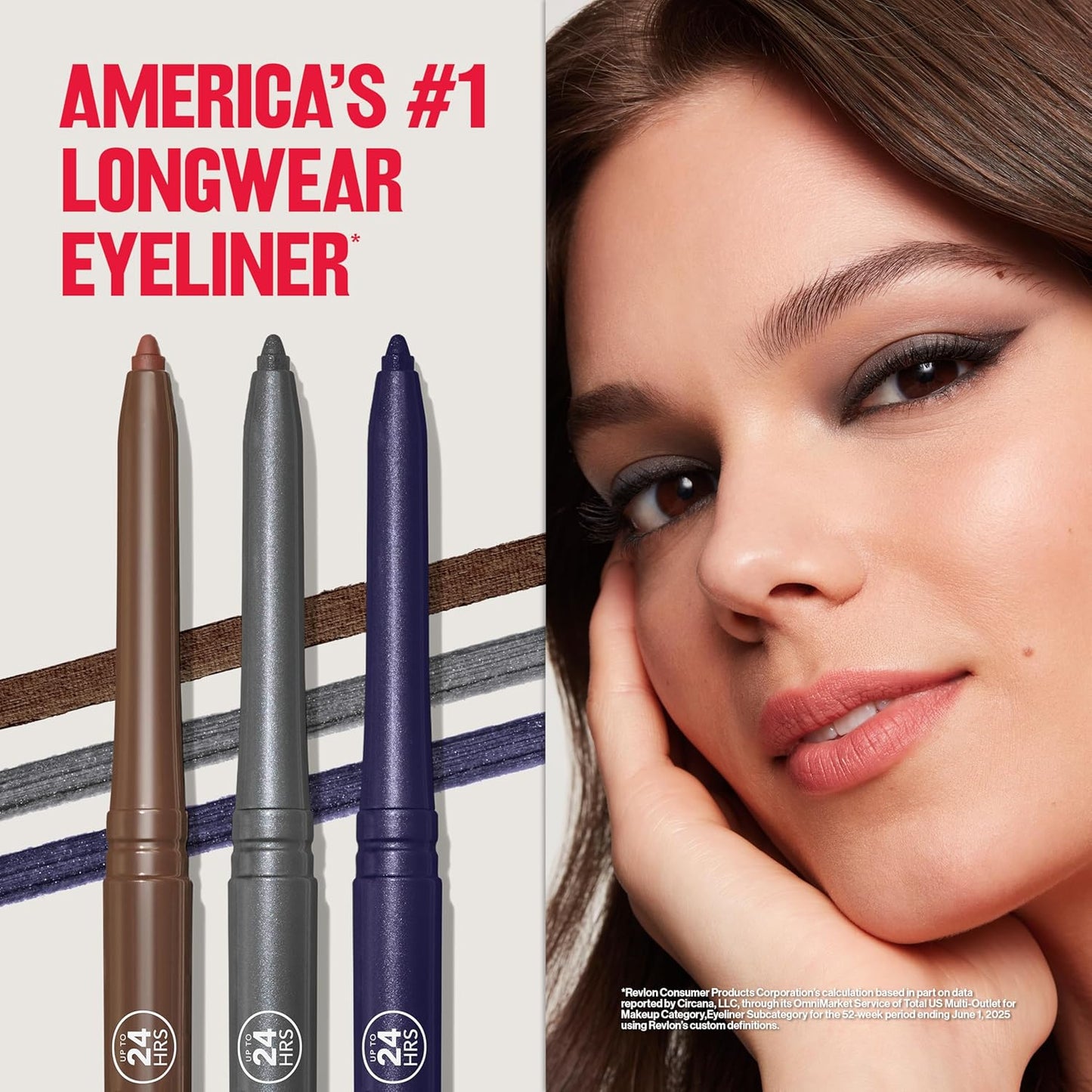 Revlon ColorStay Pencil Waterproof Eyeliner, Smudge-Proof, Eye Makeup with Built-In Sharpener..