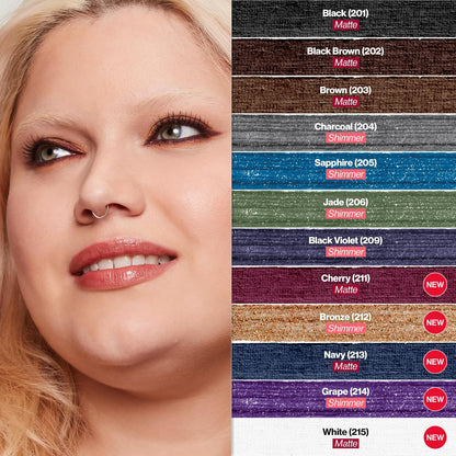 Revlon ColorStay Pencil Waterproof Eyeliner, Smudge-Proof, Eye Makeup with Built-In Sharpener..