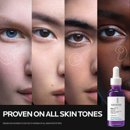 La Roche-Posay Mela B3 Serum, Dark Spot Corrector With Anti-Aging Melasyl + 10% Niacinamide..