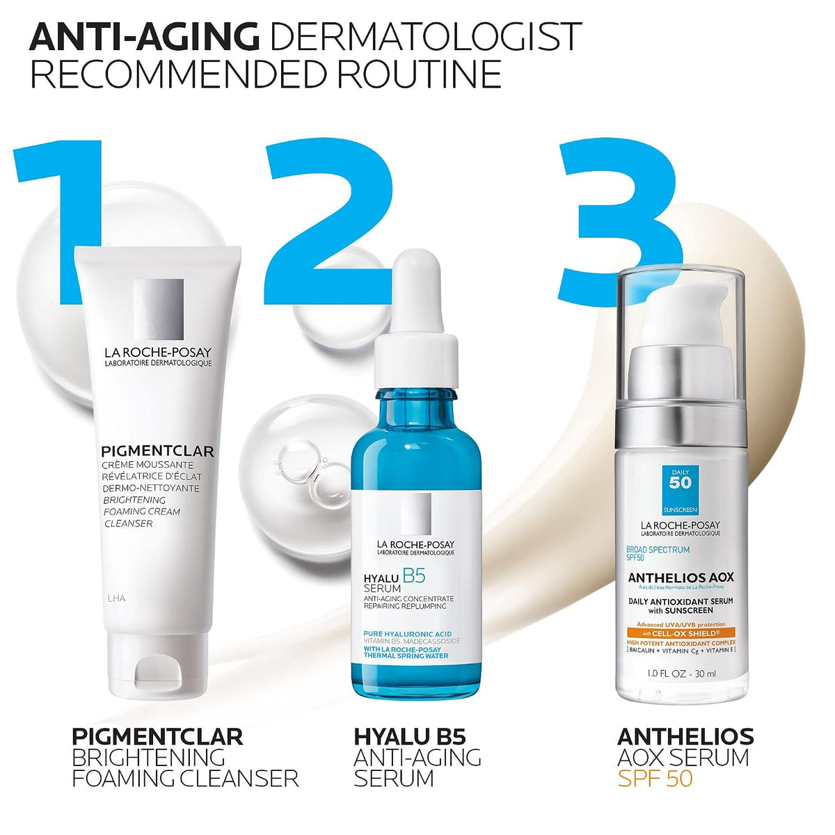 La Roche-Posay Anthelios AOX Antioxidant Serum with Sunscreen SPF 50 1oz