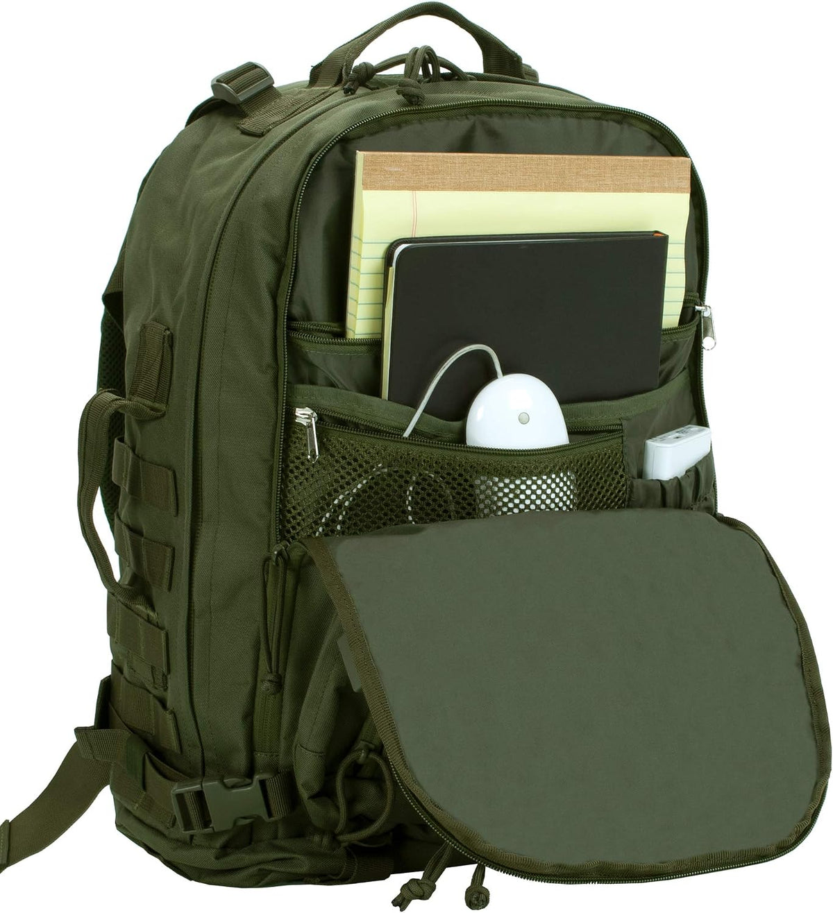 Rockland Military Tactical Laptop Backpack, Green