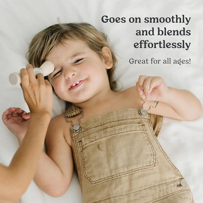 Roe Wellness- SPF 50 Powder Sunscreen Mineral-Based, Non-Toxic Brush-on For Kids, Adults & Babies..