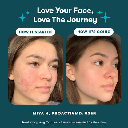 Proactiv MD 3-Step Routine, Ultra-Gentle Face Cleanser, 0.1% Adapalene Gel Treatment, Ultra-Hydrating Moisturizer..