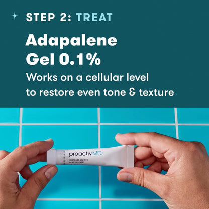 Proactiv MD 3-Step Routine, Ultra-Gentle Face Cleanser, 0.1% Adapalene Gel Treatment, Ultra-Hydrating Moisturizer..