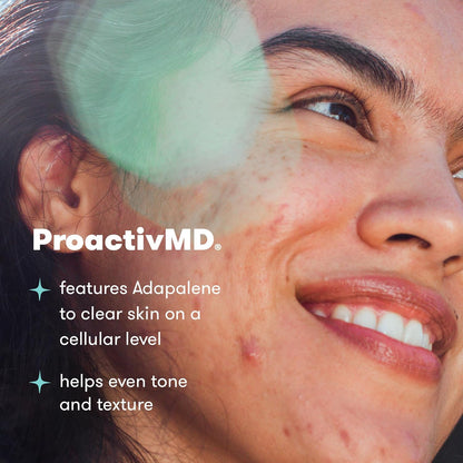 Proactiv MD 3-Step Routine, Ultra-Gentle Face Cleanser, 0.1% Adapalene Gel Treatment, Ultra-Hydrating Moisturizer..