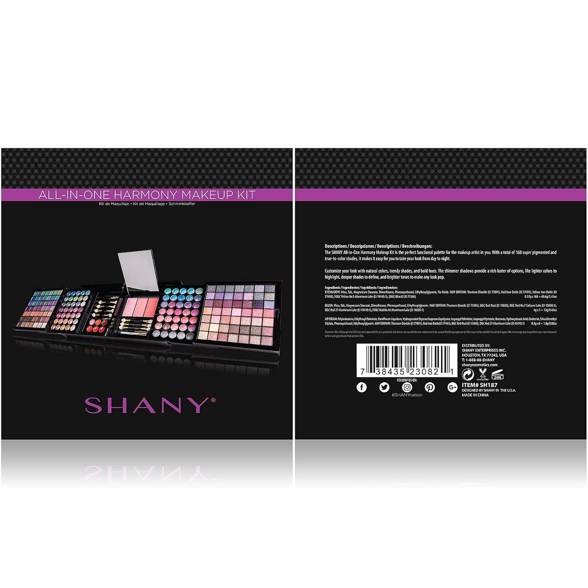 SHANY All In One Harmony Makeup Set - Ultimate Color Combination