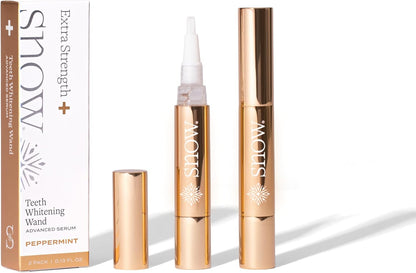 SNOW Extra Strength Teeth Whitening Pen | Hydroxyapatite | Dual Whitening Complex of Hydrogen Peroxide and Carbamide Peroxide..