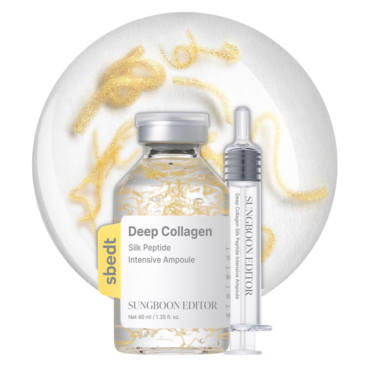SUNGBOON EDITOR Glow Intensive Silk Peptide Ampoule, 1.35 fl oz