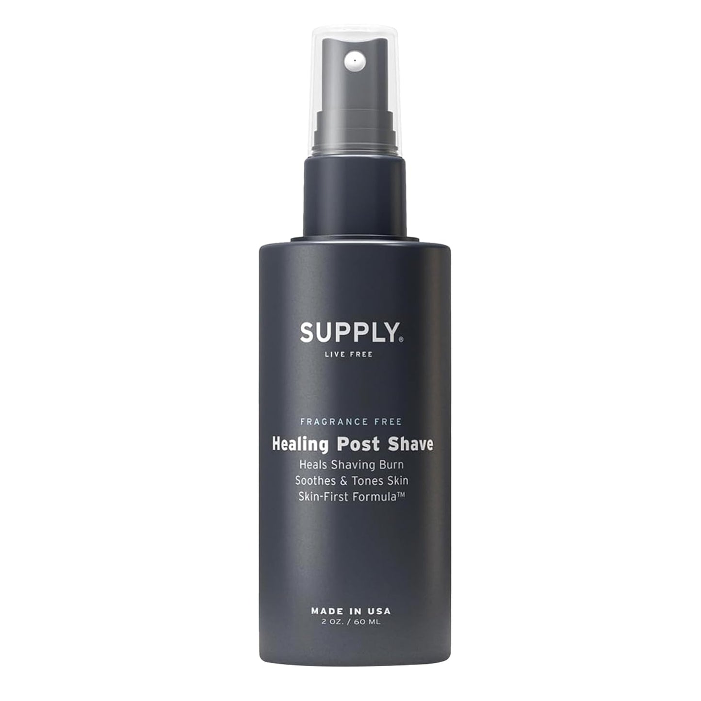 SUPPLY Healing Post Shave Spray for Men – Alcohol-Free Aftershave to Soothe Irritation, Hydrate Skin & Reduce Razor Burn..