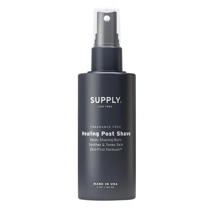 SUPPLY Healing Post Shave Spray for Men – Alcohol-Free Aftershave to Soothe Irritation, Hydrate Skin & Reduce Razor Burn..