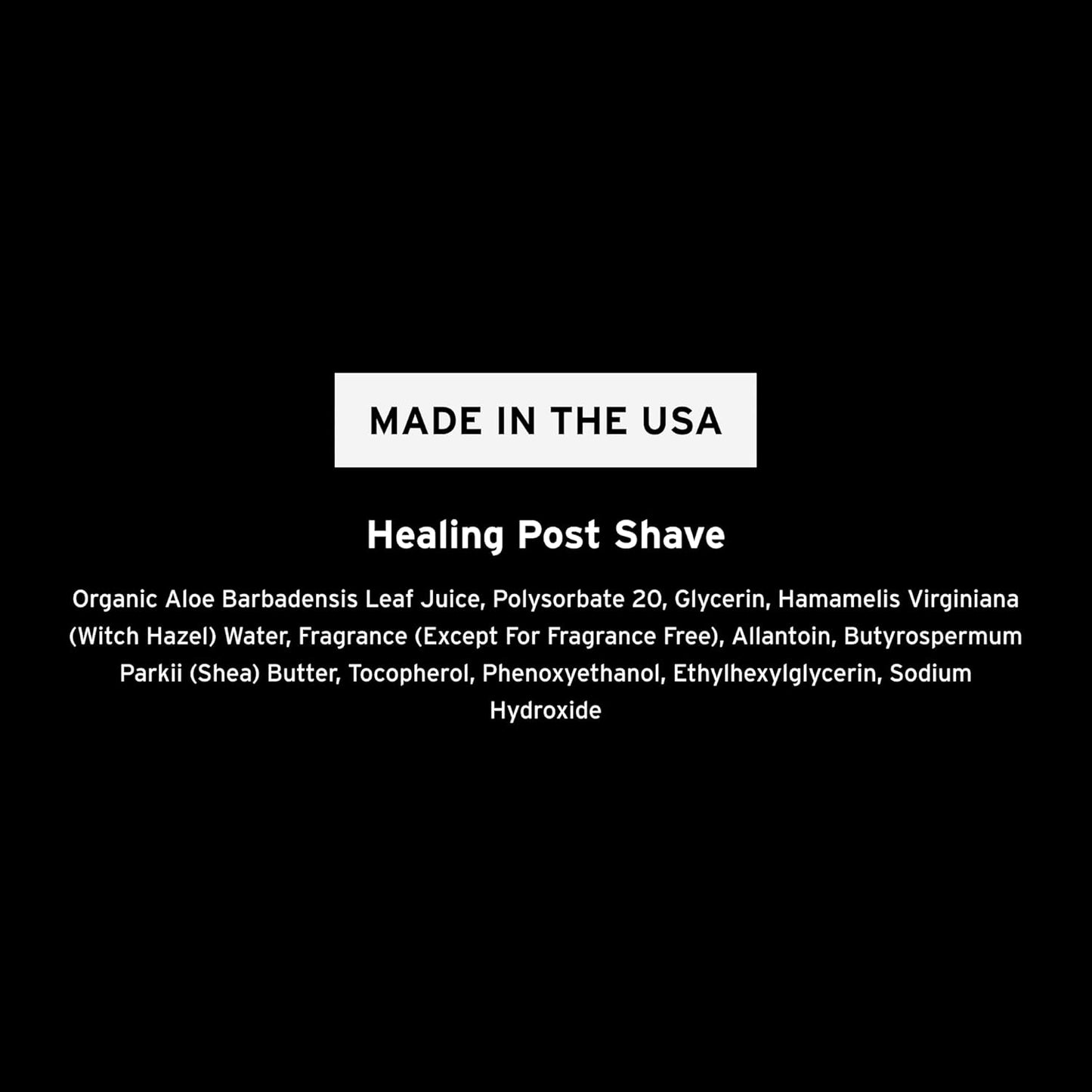 SUPPLY Healing Post Shave Spray for Men – Alcohol-Free Aftershave to Soothe Irritation, Hydrate Skin & Reduce Razor Burn..