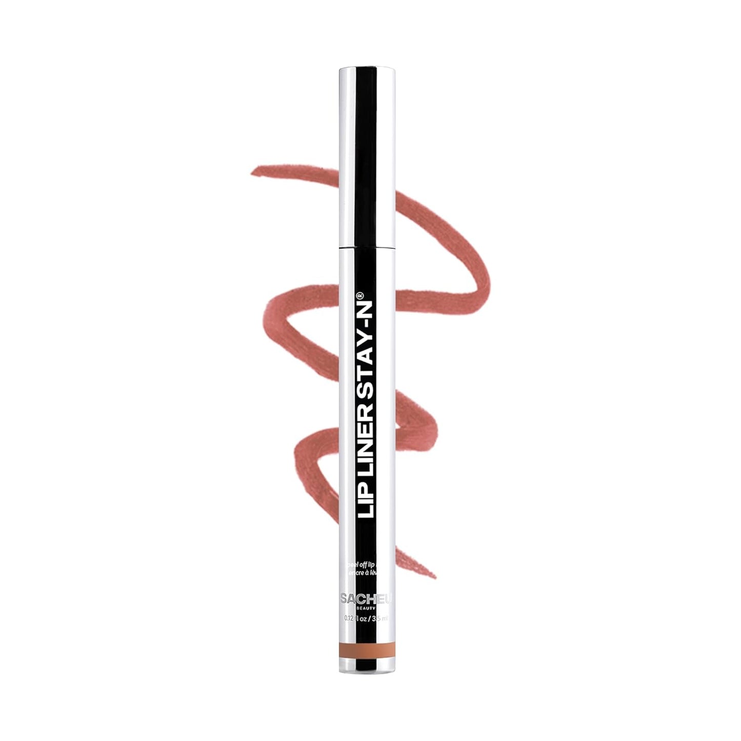 Sacheu Lip Liner STAY-N Peel Off Lip Stain — Long Lasting Waterproof Lip Tint with Hyaluronic Acid & Vitamin E...