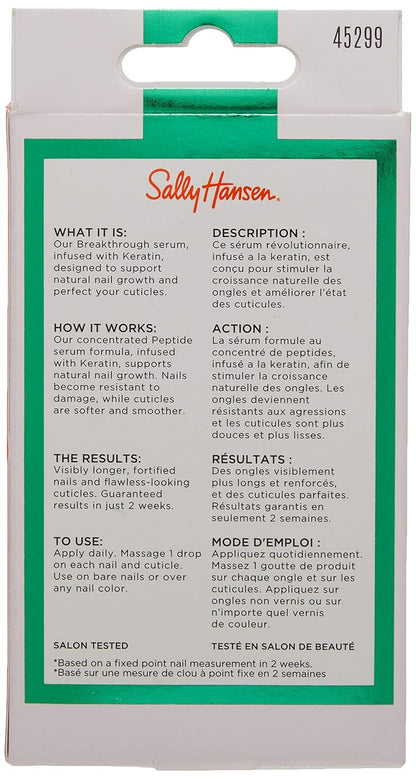 Sally Hansen Nail Treatment Nailgrowth Miracle® Nail Strengthener | Nail Serum with Biotin & Peptides..