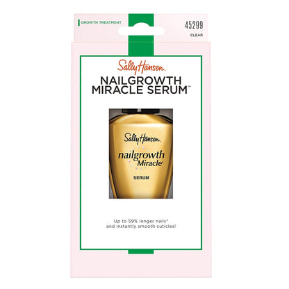 Sally Hansen Nail Treatment Nailgrowth Miracle® Nail Strengthener | Nail Serum with Biotin & Peptides..