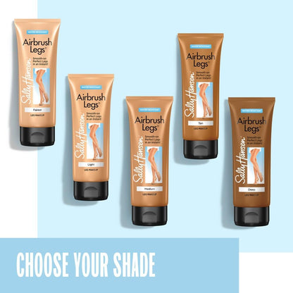 Sally Hansen Airbrush Legs®, Leg Makeup, Medium, Easy Application, Flawless Looking Legs..