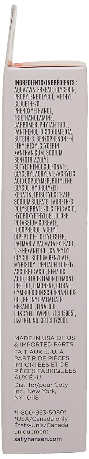 Sally Hansen Nail Treatment Nailgrowth Miracle® Nail Strengthener | Nail Serum with Biotin & Peptides..